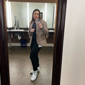Urban Outfitters Black and Brown Blazer Tailored Fit